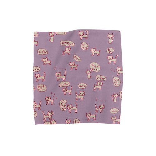 しんどい猫 Towel Handkerchief