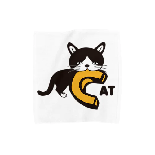 ねこC Towel Handkerchief