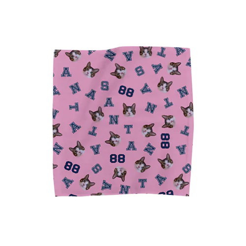 まいにちサン太88ピンク Towel Handkerchief