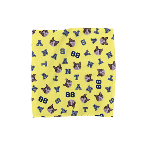 まいにちサン太88イエロー Towel Handkerchief