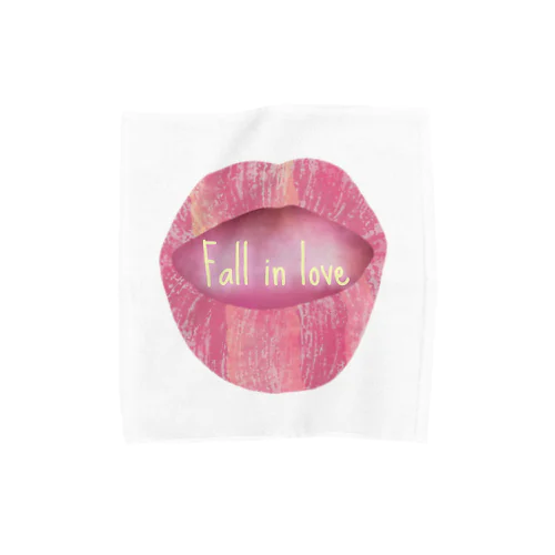 Lips💋 foll in love Towel Handkerchief