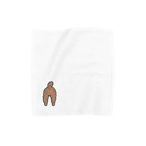 ぷーどるのおしり Towel Handkerchief