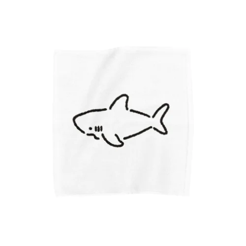 わりとシンプルなサメ2021 Towel Handkerchief