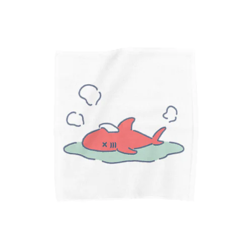 のぼせたサメ Towel Handkerchief