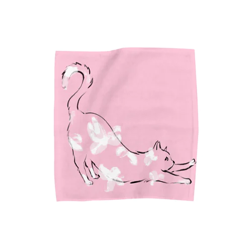 さくらねこ（Sakura） Towel Handkerchief