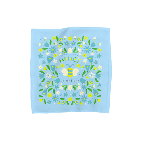Honey Bee M -BL- Towel Handkerchief