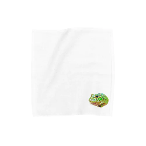 クラウンウェルツノガエル Towel Handkerchief