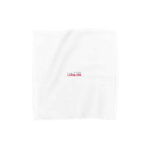 よく見ると I love you Towel Handkerchief
