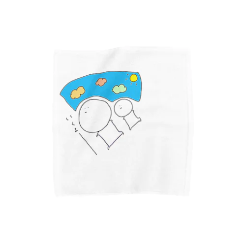 きょうは晴れてる Towel Handkerchief