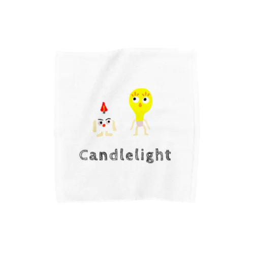 キャンドルくんとライトくん Towel Handkerchief