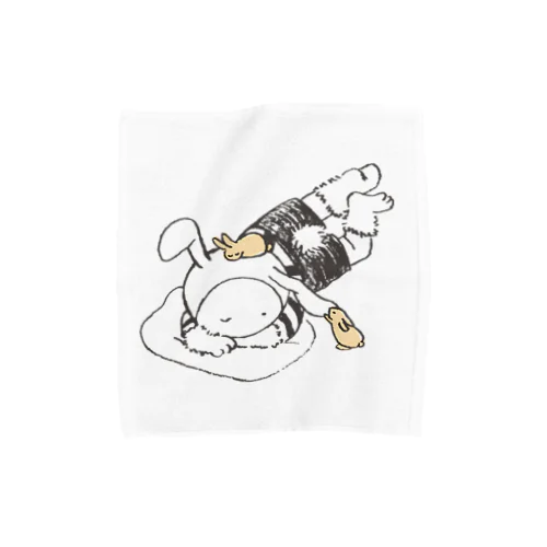 眠いのに眠れない Towel Handkerchief