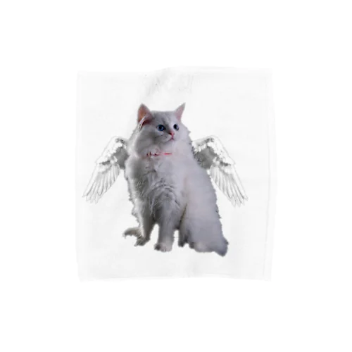 angel cat タオルハンカチ