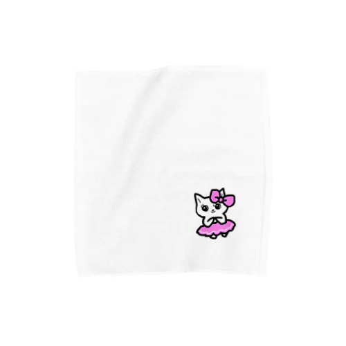 ピンクネコチャン Towel Handkerchief