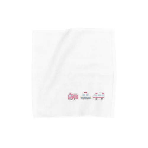 はたらくくるまたち Towel Handkerchief