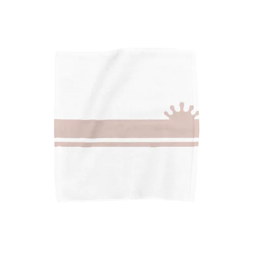 ミルククラウンライン　PINK Towel Handkerchief