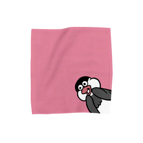 わくわく文鳥さん Towel Handkerchief