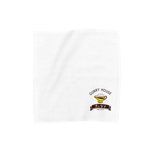 カレーハウスブータン公式　"店舗ロゴ" Towel Handkerchief
