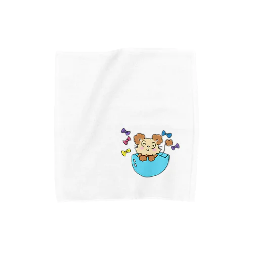 うりりん　トイプードル　たまごのゆりかご Towel Handkerchief