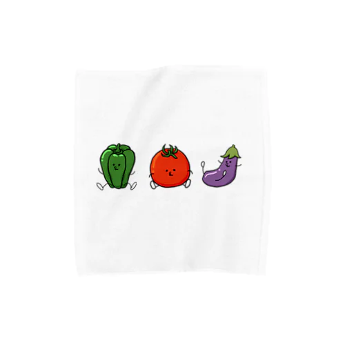 夏野菜達 Towel Handkerchief