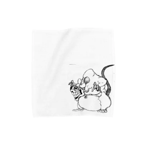 ネズミどし 1.0 Towel Handkerchief