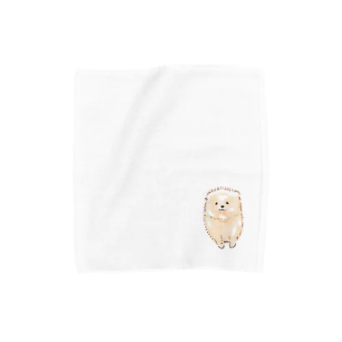 小さいタイプのポメラニアン Towel Handkerchief
