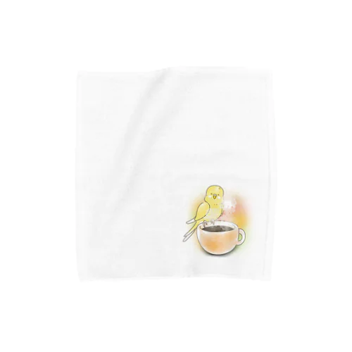 ほっこりカフェ　おつかれさまの一杯 Towel Handkerchief