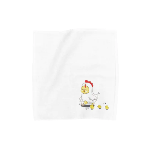 torinanoni にわとり Towel Handkerchief