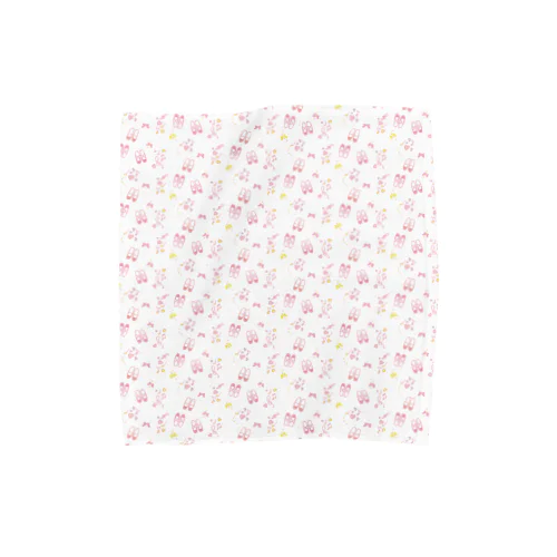 バレエ柄透明 Towel Handkerchief