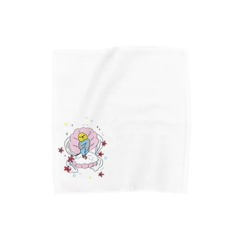 インコにパール（よくお似合い） Towel Handkerchief