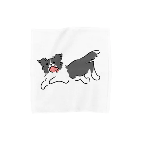 いぬひび スキップドッグ Towel Handkerchief