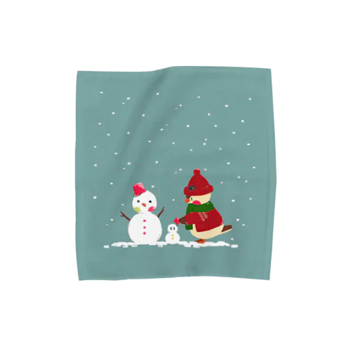 雪遊び Towel Handkerchief