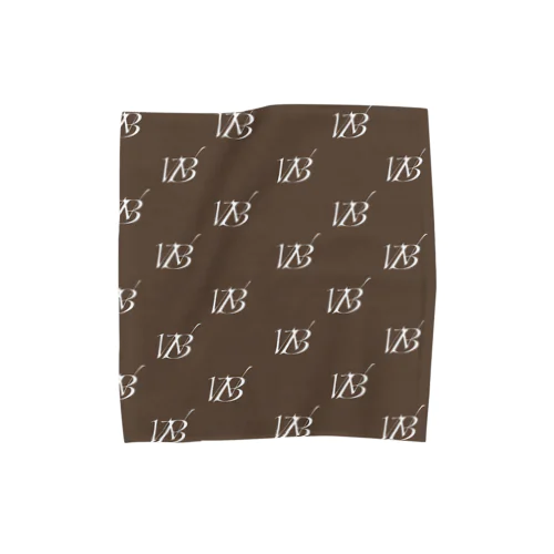 BW/brown Towel Handkerchief