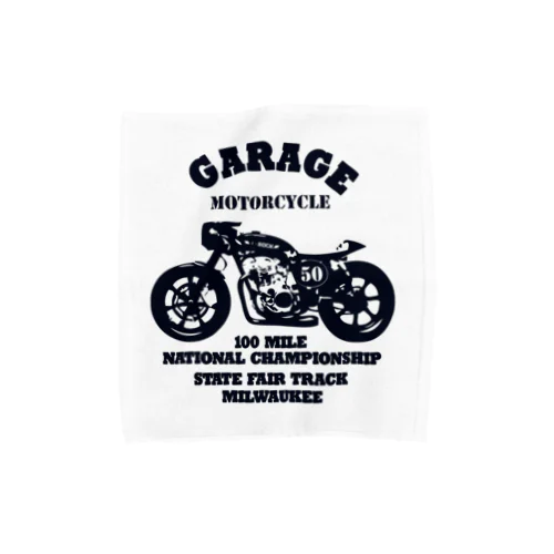 武骨なバイクデザイン Towel Handkerchief