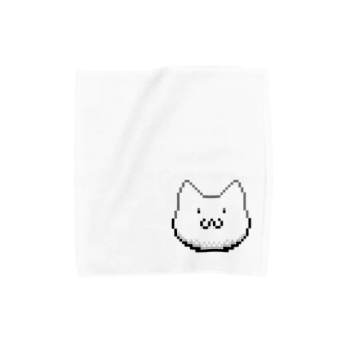 ドット絵ねこ・namakubi  Towel Handkerchief