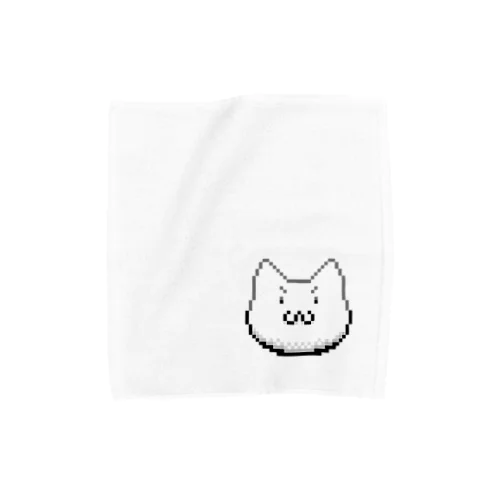 ドット絵ねこ・namakubi・おこ Towel Handkerchief