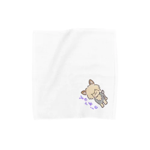 Yorkie ハンドタオル Towel Handkerchief