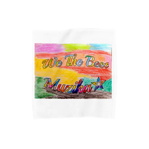 We the best muzikaロゴ　～エロア バージョン～ Towel Handkerchief