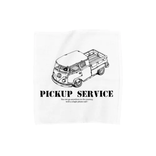 pick up service タオルハンカチ