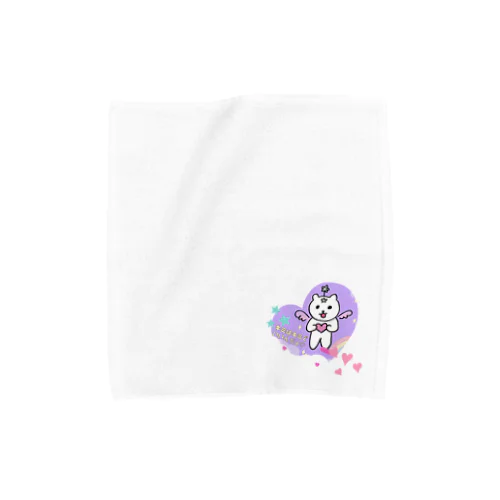 虹くま🌈ハート Towel Handkerchief