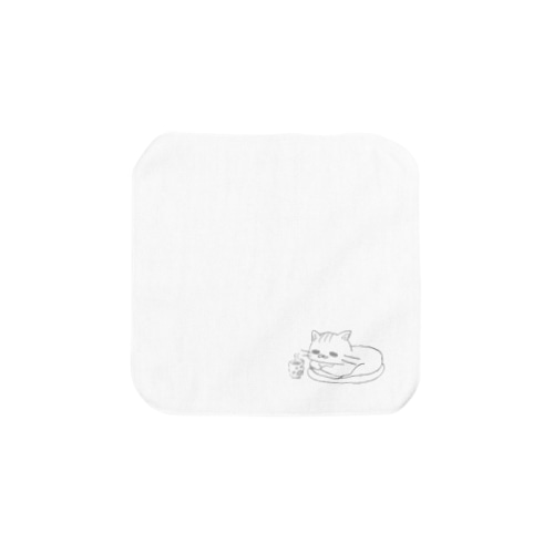 まったりネコさん Towel Handkerchief