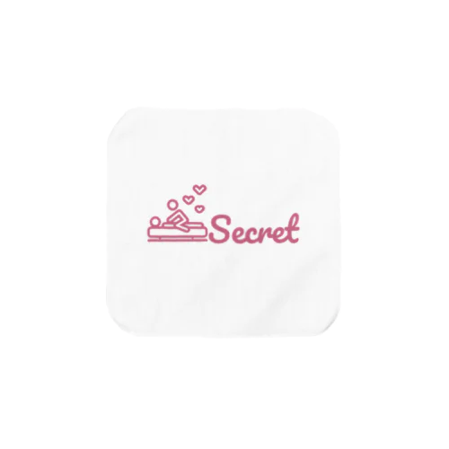 secretlogo タオルハンカチ