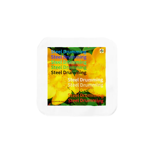 22-Steel Drumming Towel Handkerchief