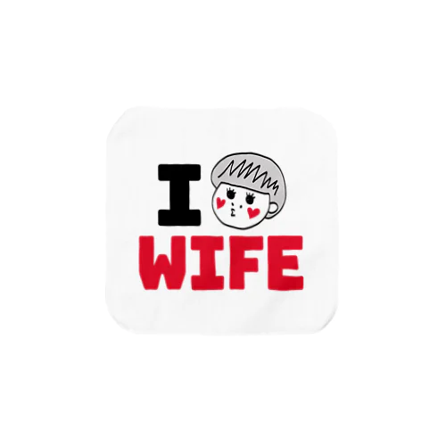 I am WIFEシリーズ (そんな奥さんおらんやろ) Towel Handkerchief