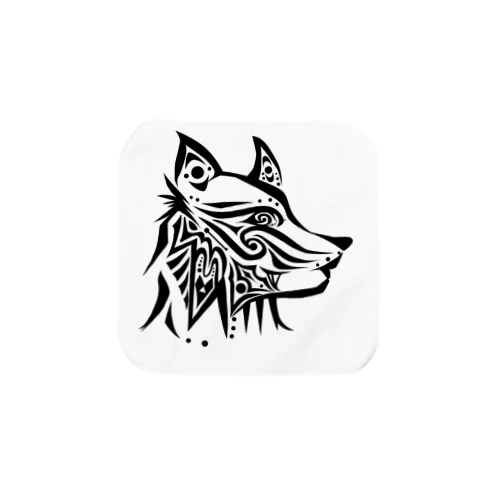 ただシンプルなきつねさん Towel Handkerchief