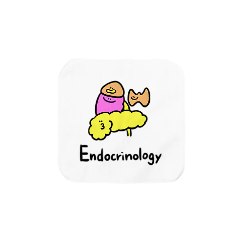 Endocrinology タオルハンカチ