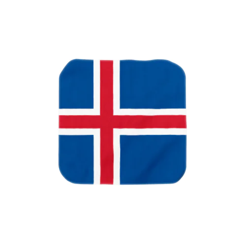 アイスランドの国旗 Towel Handkerchief