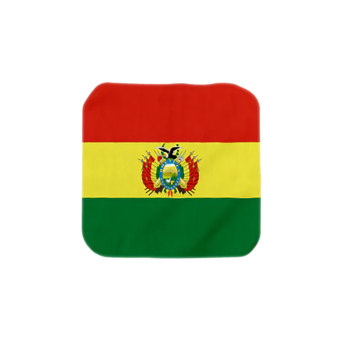ボリビアの国旗 タオルハンカチ