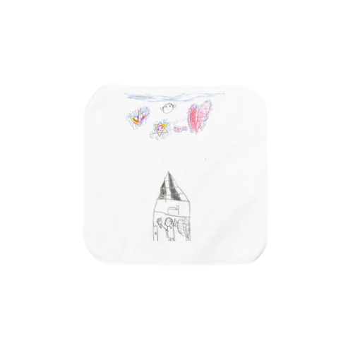 ばぁばといえ Towel Handkerchief