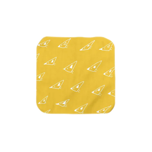 サンカクトリ🐥きいろ Towel Handkerchief