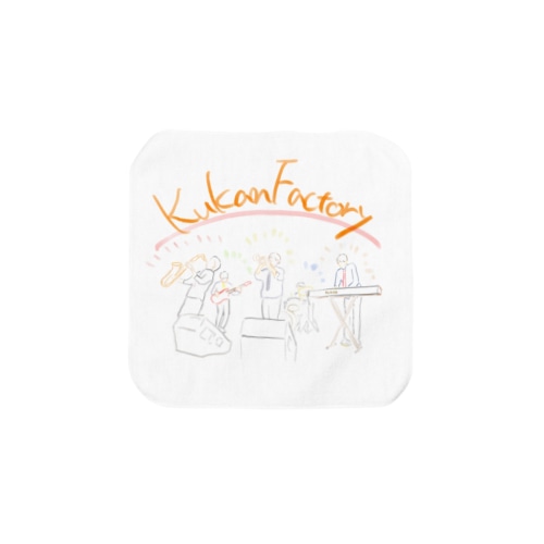 KukanFactory(イラストver：白) Towel Handkerchief